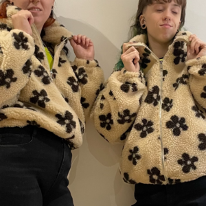 veste polaire "flower"