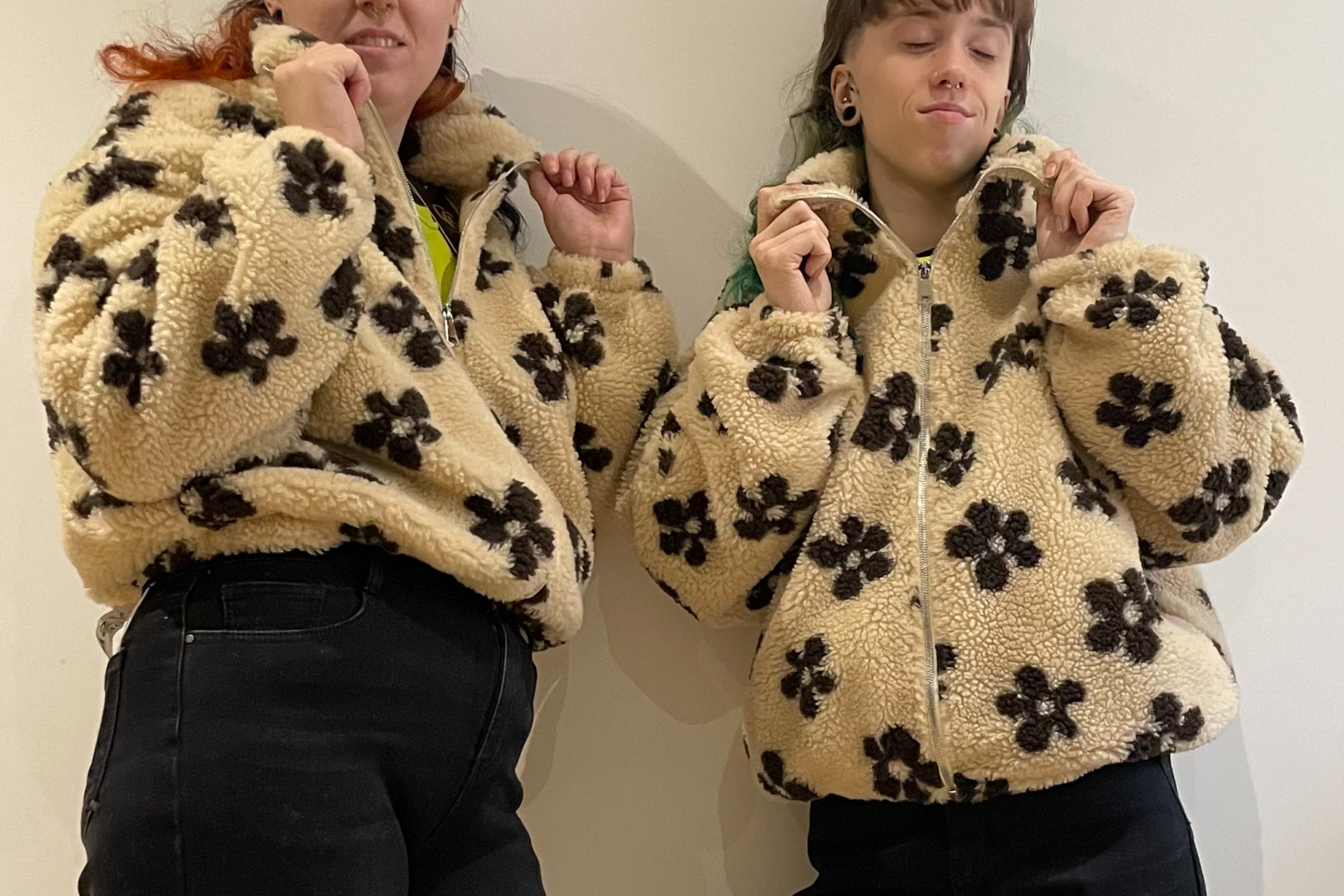 veste polaire "flower"
