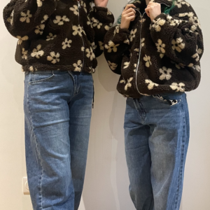 Veste polaire "flower"